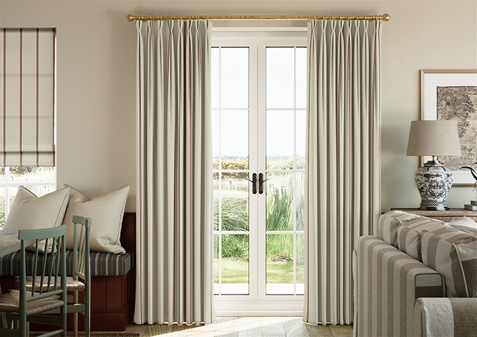 The British Stripe Co. Victoria, Highlands No.1 - Made to Measure Curtains - Image 3
